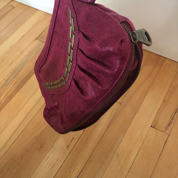 Dark Pink Matt & Nat clutch - like new - Picture 6 of 7